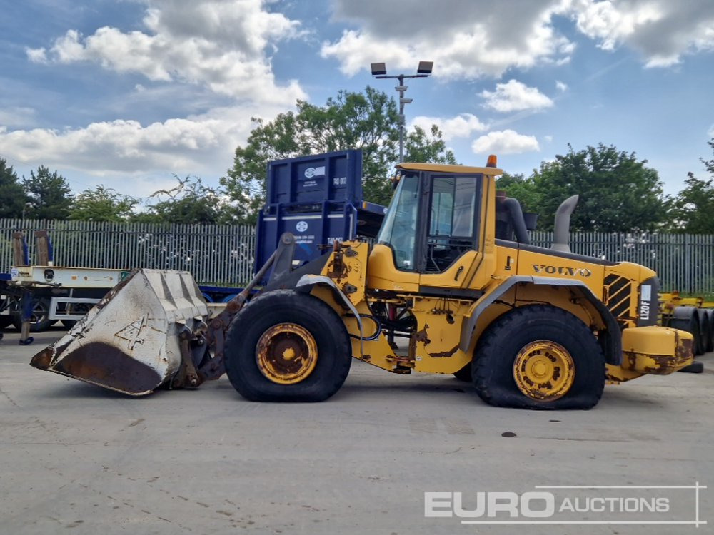 Volvo L120F - Utovarivač na kotačima: slika Volvo L120F - Utovarivač na kotačima Volvo L120F - Utovarivač na kotačima: slika Volvo L120F - Utovarivač na kotačima