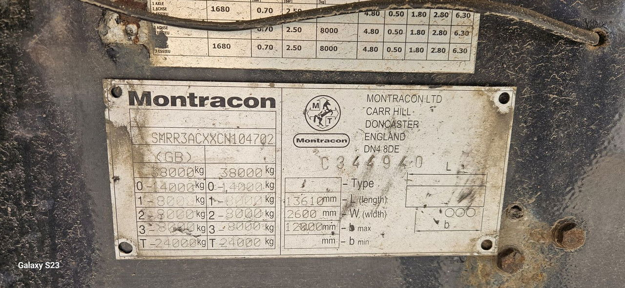 Poluprikolica hladnjača Montracon: slika Poluprikolica hladnjača Montracon Poluprikolica hladnjača Montracon: slika Poluprikolica hladnjača Montracon