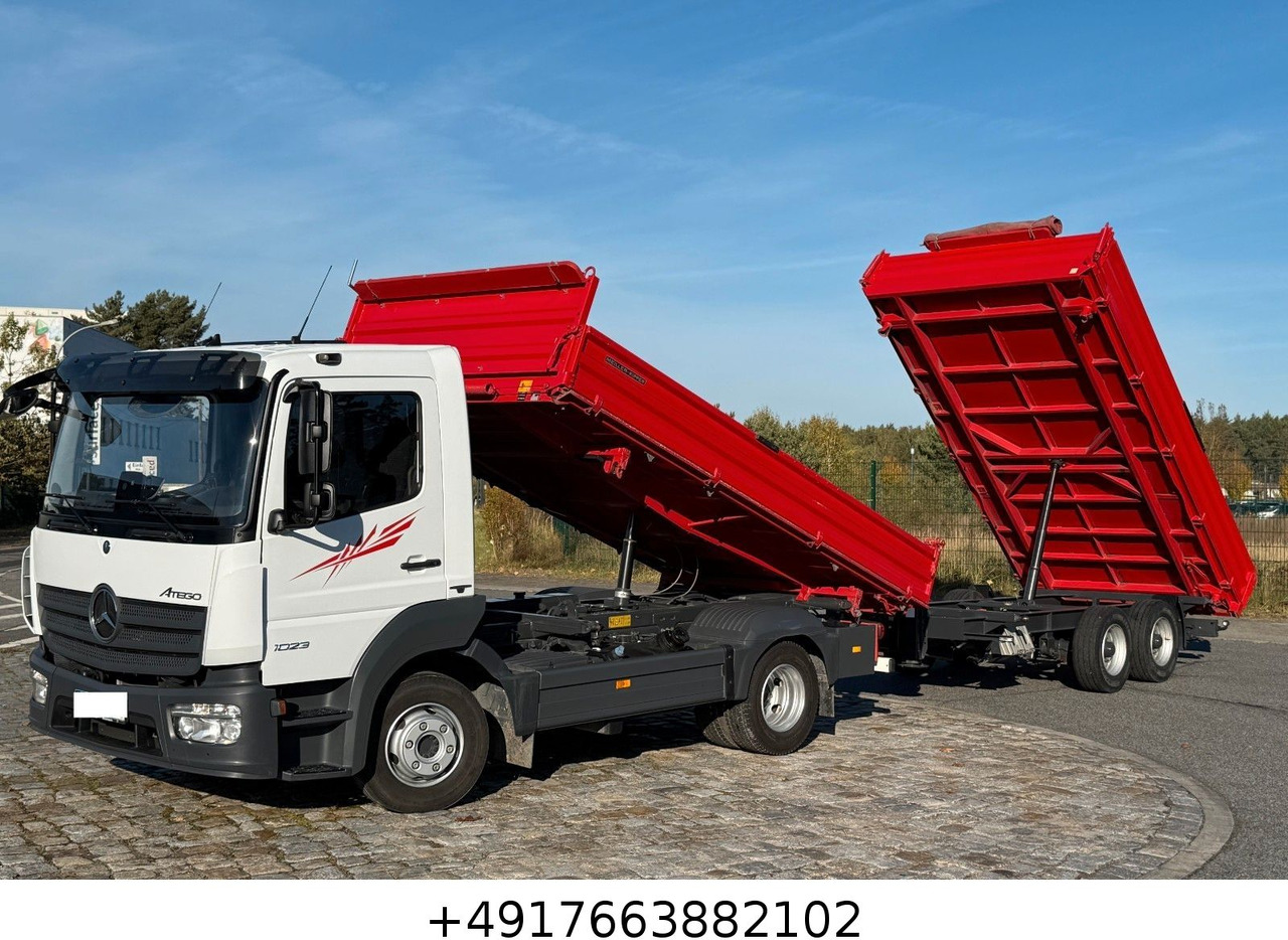 Mercedes-Benz Atego 1023 + Anhänger Dreiseitenkipper - Kiper: slika Mercedes-Benz Atego 1023 + Anhänger Dreiseitenkipper - Kiper Mercedes-Benz Atego 1023 + Anhänger Dreiseitenkipper - Kiper: slika Mercedes-Benz Atego 1023 + Anhänger Dreiseitenkipper - Kiper