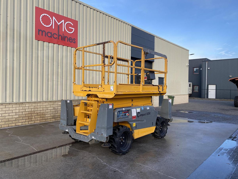 Haulotte Compact 12DX, Schaar hoogwerker, 4X4 Diesel - Škarasta podizna platforma: slika Haulotte Compact 12DX, Schaar hoogwerker, 4X4 Diesel - Škarasta podizna platforma Haulotte Compact 12DX, Schaar hoogwerker, 4X4 Diesel - Škarasta podizna platforma: slika Haulotte Compact 12DX, Schaar hoogwerker, 4X4 Diesel - Škarasta podizna platforma