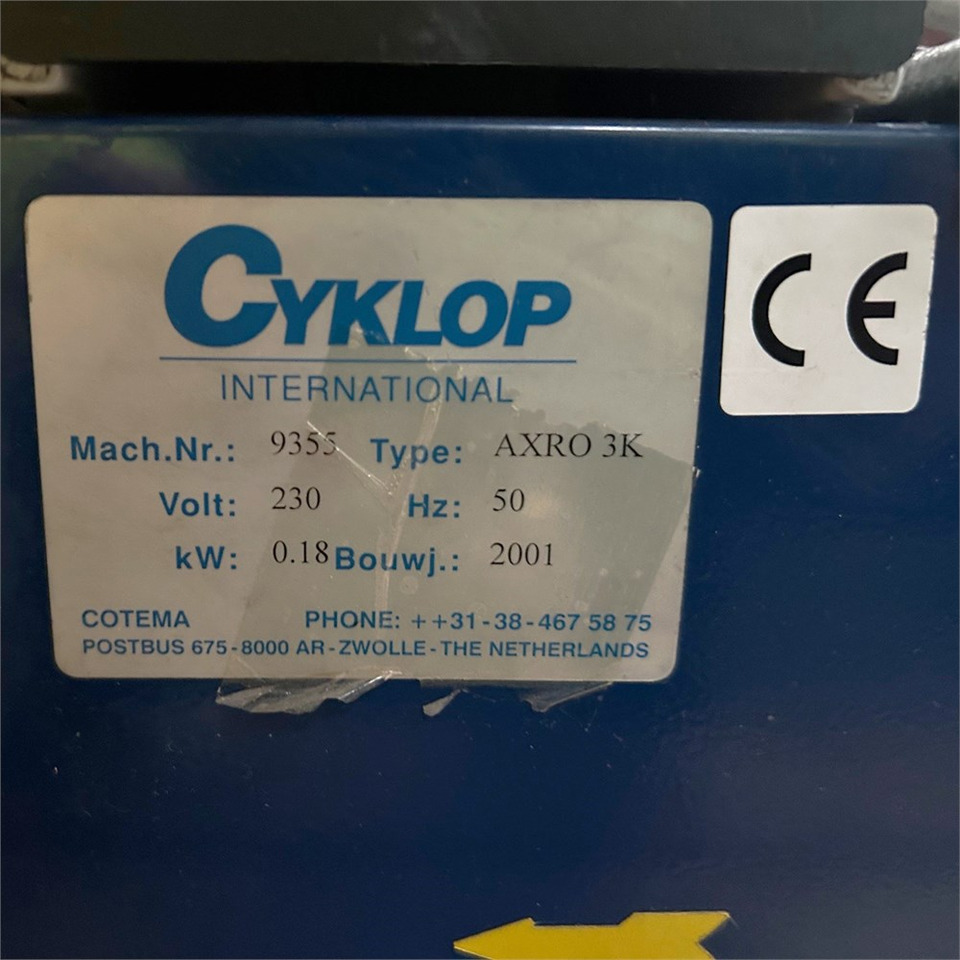 ABC Cyklop Axro 3k - Alatni stroj: slika ABC Cyklop Axro 3k - Alatni stroj ABC Cyklop Axro 3k - Alatni stroj: slika ABC Cyklop Axro 3k - Alatni stroj
