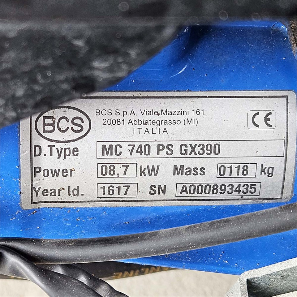 Zakup BCS MC 740 PS GX390 BCS MC 740 PS GX390: slika Zakup BCS MC 740 PS GX390 BCS MC 740 PS GX390