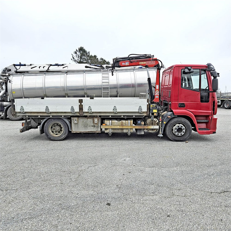 Kiper, Kamion s kranom Iveco Eurocargo 120E25: slika Kiper, Kamion s kranom Iveco Eurocargo 120E25