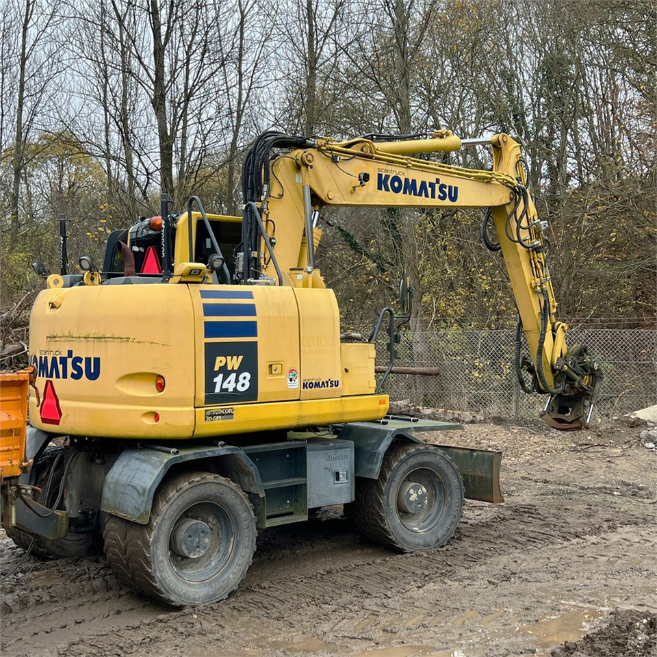 Komatsu PW148-10 - Bager na kotačima: slika Komatsu PW148-10 - Bager na kotačima Komatsu PW148-10 - Bager na kotačima: slika Komatsu PW148-10 - Bager na kotačima