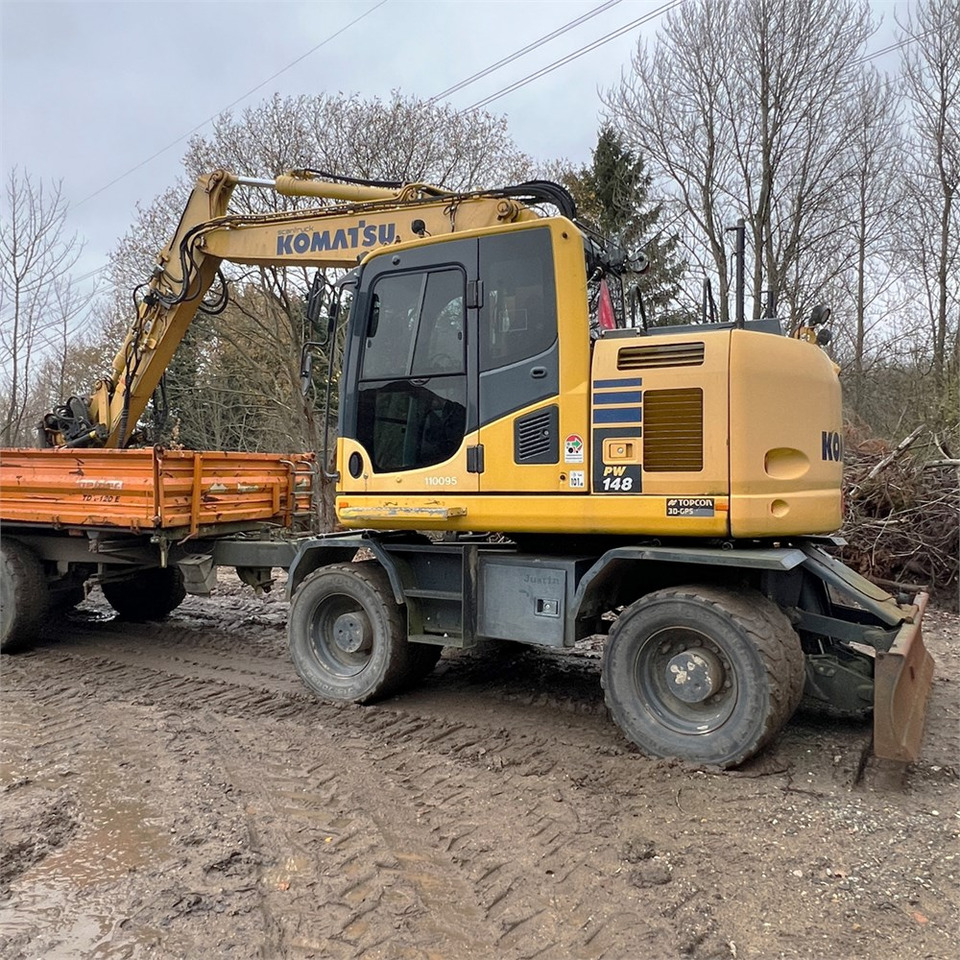 Komatsu PW148-10 - Bager na kotačima: slika Komatsu PW148-10 - Bager na kotačima Komatsu PW148-10 - Bager na kotačima: slika Komatsu PW148-10 - Bager na kotačima