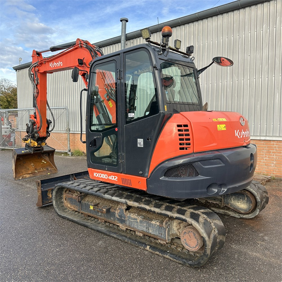 Kubota KX080-4 A2 - Mini bager: slika Kubota KX080-4 A2 - Mini bager Kubota KX080-4 A2 - Mini bager: slika Kubota KX080-4 A2 - Mini bager