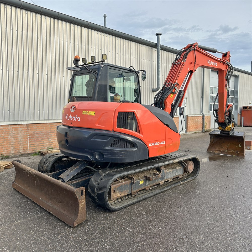 Kubota KX080-4 A2 - Mini bager: slika Kubota KX080-4 A2 - Mini bager Kubota KX080-4 A2 - Mini bager: slika Kubota KX080-4 A2 - Mini bager