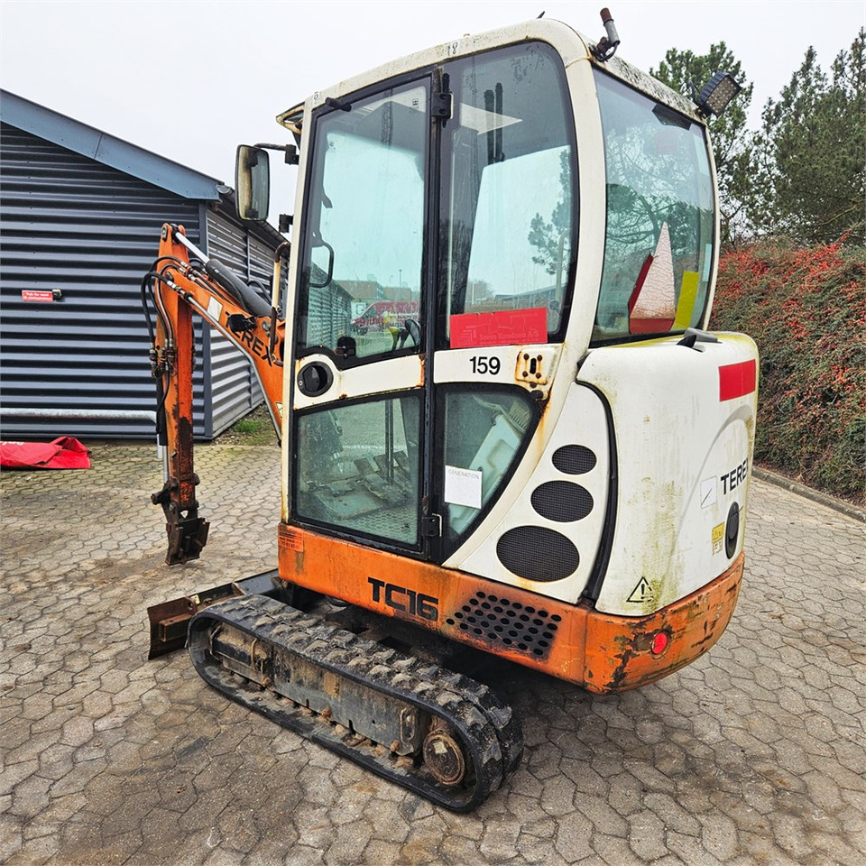 Terex TC16 - Mini bager: slika Terex TC16 - Mini bager Terex TC16 - Mini bager: slika Terex TC16 - Mini bager