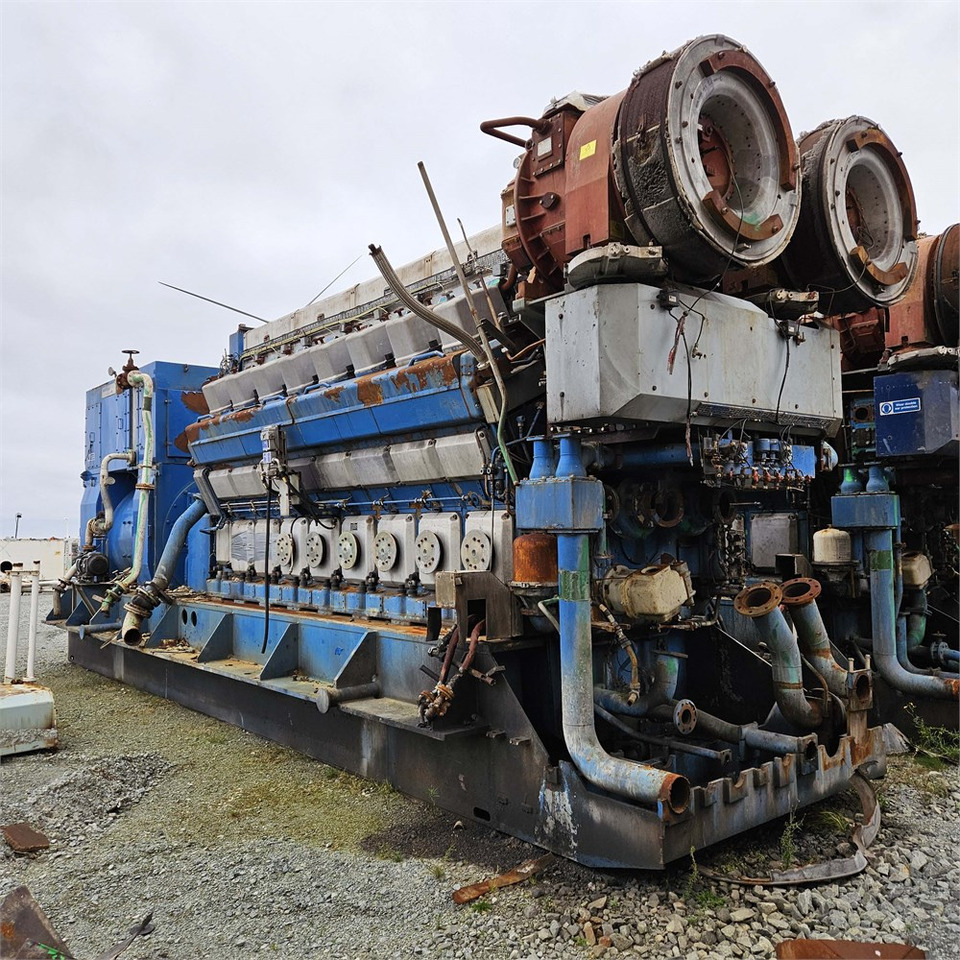 Wärtsilä 16V32 GD - Generatorski set: slika Wärtsilä 16V32 GD - Generatorski set Wärtsilä 16V32 GD - Generatorski set: slika Wärtsilä 16V32 GD - Generatorski set