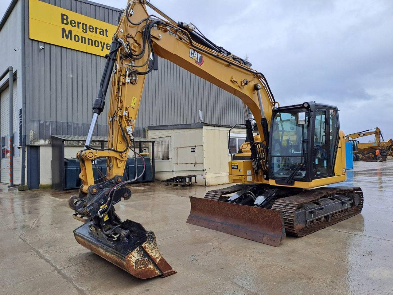 Bager gusjeničar CAT 315: slika Bager gusjeničar CAT 315