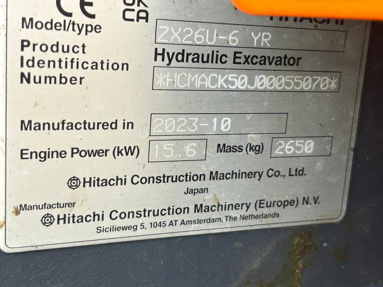 HITACHI ZX26U-6 - Bager gusjeničar: slika HITACHI ZX26U-6 - Bager gusjeničar HITACHI ZX26U-6 - Bager gusjeničar: slika HITACHI ZX26U-6 - Bager gusjeničar