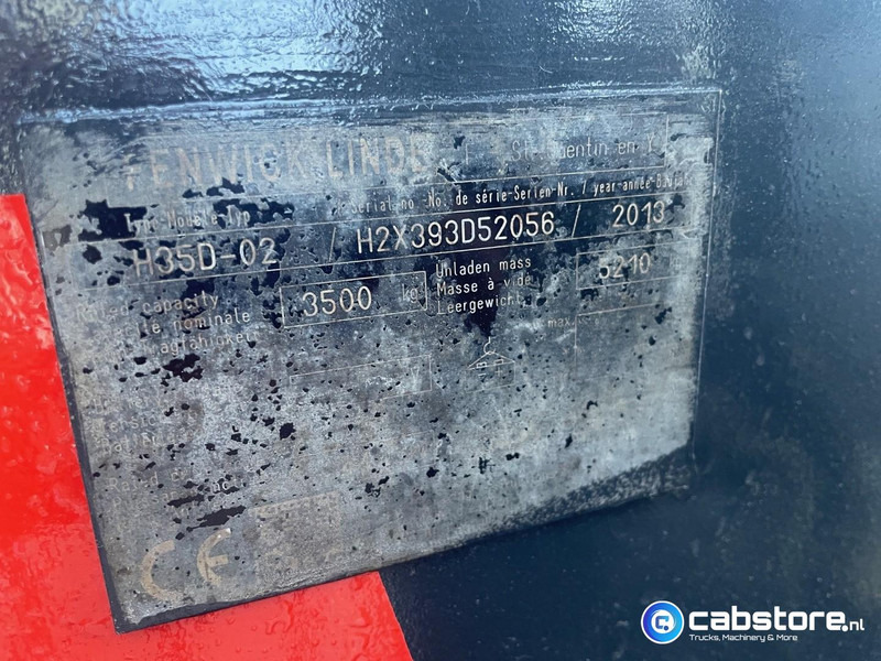 Diesel viličar Linde H35D-02 Heftruck - Bouwjaar 2013 - Draaiuren 6892 - Diesel - Side Shift - Freelift - Doorrij hoogte 217 cm !!: slika Diesel viličar Linde H35D-02 Heftruck - Bouwjaar 2013 - Draaiuren 6892 - Diesel - Side Shift - Freelift - Doorrij hoogte 217 cm !! Diesel viličar Linde H35D-02 Heftruck - Bouwjaar 2013 - Draaiuren 6892 - Diesel - Side Shift - Freelift - Doorrij hoogte 217 cm !!: slika Diesel viličar Linde H35D-02 Heftruck - Bouwjaar 2013 - Draaiuren 6892 - Diesel - Side Shift - Freelift - Doorrij hoogte 217 cm !!