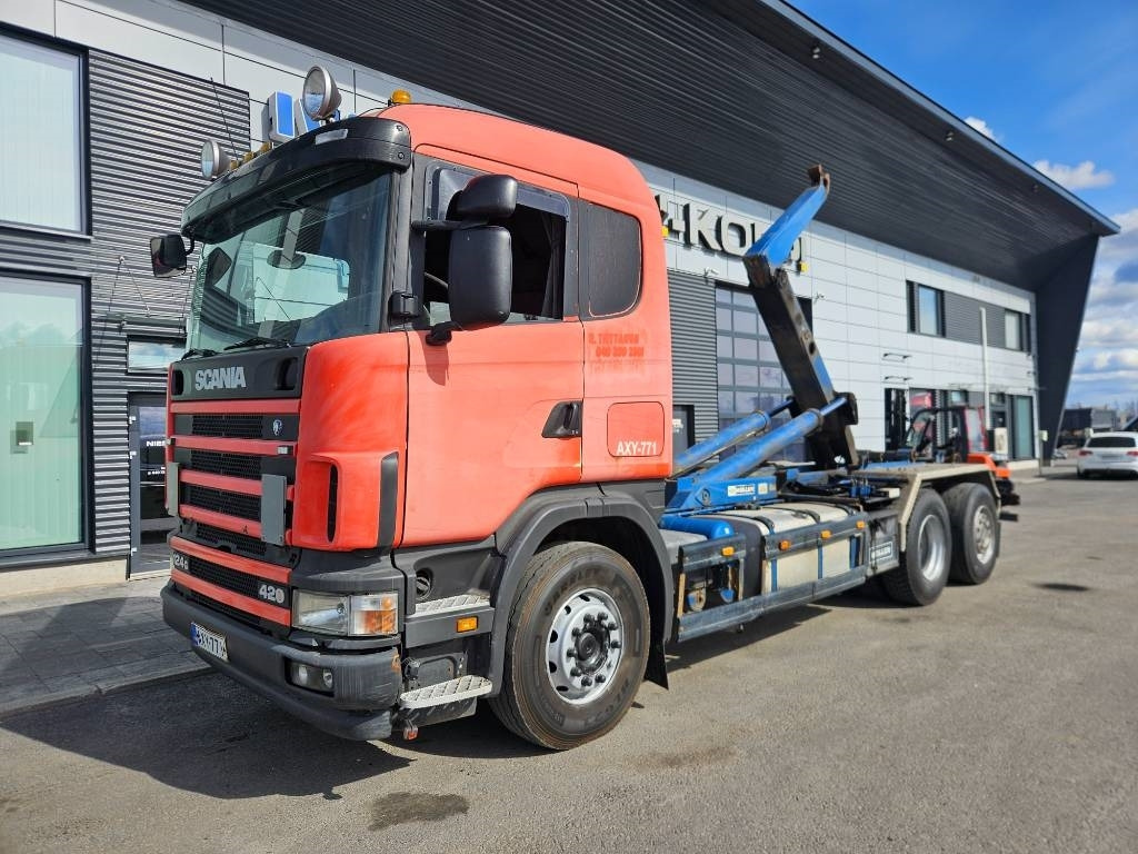 Scania R124 6x2*4 - Kamion s kukastom dizalicom: slika Scania R124 6x2*4 - Kamion s kukastom dizalicom Scania R124 6x2*4 - Kamion s kukastom dizalicom: slika Scania R124 6x2*4 - Kamion s kukastom dizalicom