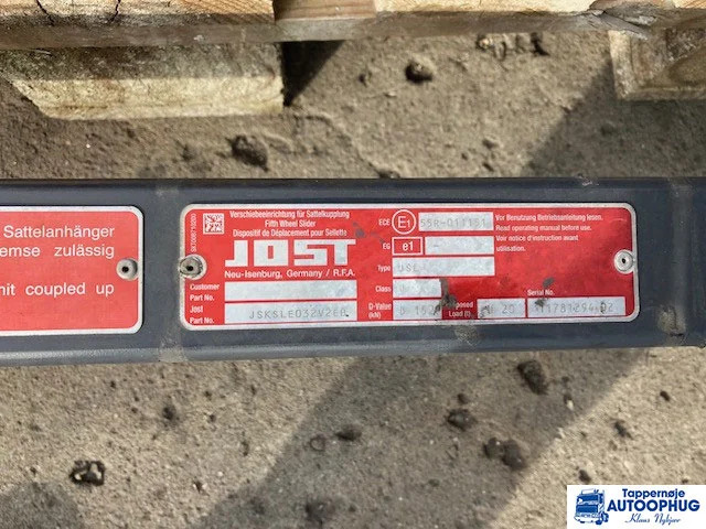 Scania JOST skammel flytbar - Sedlo za Kamion: slika Scania JOST skammel flytbar - Sedlo za Kamion Scania JOST skammel flytbar - Sedlo za Kamion: slika Scania JOST skammel flytbar - Sedlo za Kamion