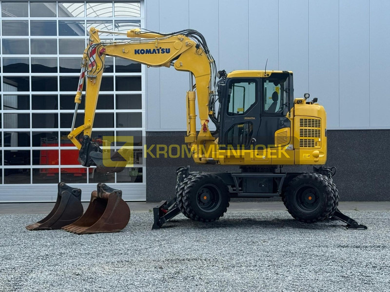 Komatsu PW 118 MR-11 - Bager na kotačima: slika Komatsu PW 118 MR-11 - Bager na kotačima Komatsu PW 118 MR-11 - Bager na kotačima: slika Komatsu PW 118 MR-11 - Bager na kotačima