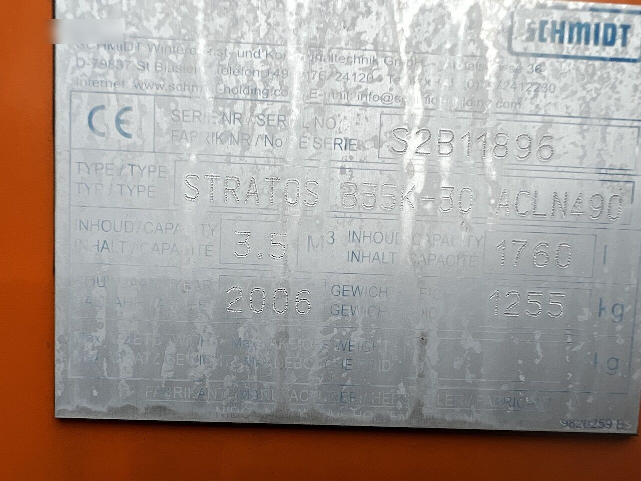 Schmidt Przyczepka 3,5m3 - Posipač pijeska/ Soli: slika Schmidt Przyczepka 3,5m3 - Posipač pijeska/ Soli Schmidt Przyczepka 3,5m3 - Posipač pijeska/ Soli: slika Schmidt Przyczepka 3,5m3 - Posipač pijeska/ Soli