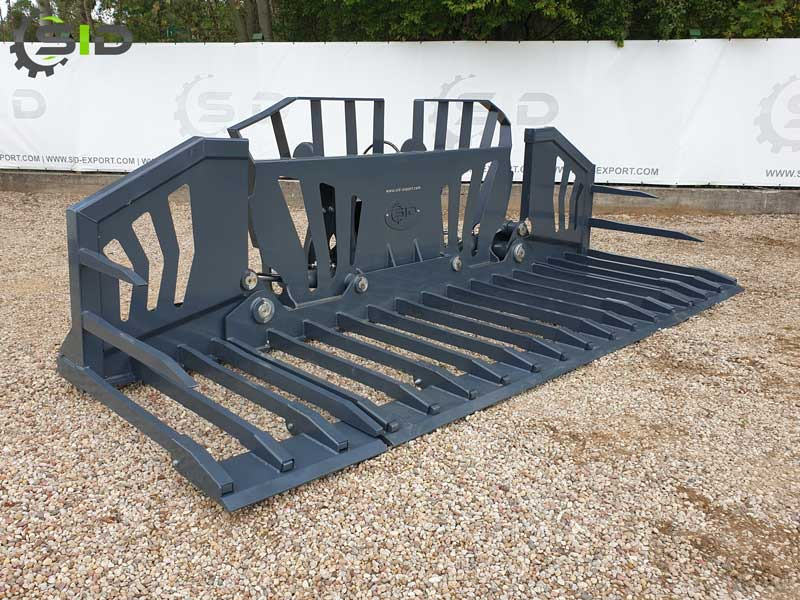 Novi Vilice za Poljoprivredni strojevi SID GRÜNGUTGABEL FÜR SILAGE KLAPPBAR / Buck rake hydraulic folding 3,5 M: slika Novi Vilice za Poljoprivredni strojevi SID GRÜNGUTGABEL FÜR SILAGE KLAPPBAR / Buck rake hydraulic folding 3,5 M