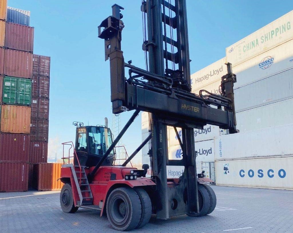 Hyster H10XM-ECD8 - Stroj za rukovanje kontejnerima: slika Hyster H10XM-ECD8 - Stroj za rukovanje kontejnerima Hyster H10XM-ECD8 - Stroj za rukovanje kontejnerima: slika Hyster H10XM-ECD8 - Stroj za rukovanje kontejnerima