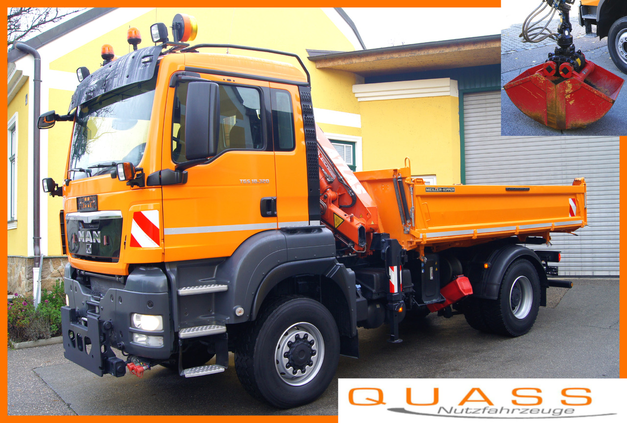 MAN TGS 18.320 BL 4x4/ TÜV/ ATLAS 65.2/ MEILLER/Winterdienst - Kiper, Kamion s kranom: slika MAN TGS 18.320 BL 4x4/ TÜV/ ATLAS 65.2/ MEILLER/Winterdienst - Kiper, Kamion s kranom MAN TGS 18.320 BL 4x4/ TÜV/ ATLAS 65.2/ MEILLER/Winterdienst - Kiper, Kamion s kranom: slika MAN TGS 18.320 BL 4x4/ TÜV/ ATLAS 65.2/ MEILLER/Winterdienst - Kiper, Kamion s kranom
