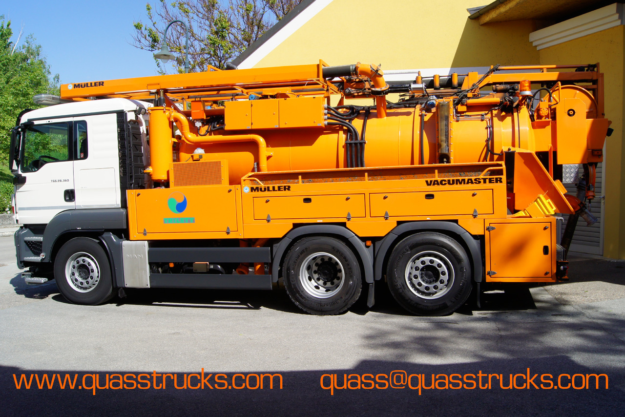 MAN TGS 28.360 BL 6x2-4/MÜLLER-KOMBI + Funk/TÜV/Euro5 - Vakum kamion: slika MAN TGS 28.360 BL 6x2-4/MÜLLER-KOMBI + Funk/TÜV/Euro5 - Vakum kamion MAN TGS 28.360 BL 6x2-4/MÜLLER-KOMBI + Funk/TÜV/Euro5 - Vakum kamion: slika MAN TGS 28.360 BL 6x2-4/MÜLLER-KOMBI + Funk/TÜV/Euro5 - Vakum kamion