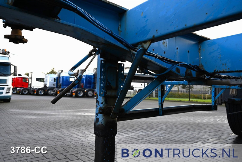 Transporter kontejnera/ Poluprikolica s izmjenjivim sanducima Blumhardt Cont.-Sal 40.24 E FIXED CHASSIS | 2x20-30-40ft * STEEL SUSPENSION * 5450 KG * BPW: slika Transporter kontejnera/ Poluprikolica s izmjenjivim sanducima Blumhardt Cont.-Sal 40.24 E FIXED CHASSIS | 2x20-30-40ft * STEEL SUSPENSION * 5450 KG * BPW