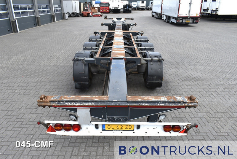 Transporter kontejnera/ Poluprikolica s izmjenjivim sanducima D-Tec FLEXITRAILER | 2x20-30-40-45ft HC * 2x EXTENDABLE * LIFT AXLE * NL TRAILER: slika Transporter kontejnera/ Poluprikolica s izmjenjivim sanducima D-Tec FLEXITRAILER | 2x20-30-40-45ft HC * 2x EXTENDABLE * LIFT AXLE * NL TRAILER
