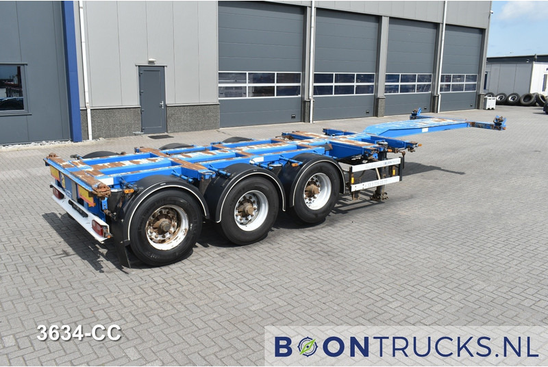 D-Tec FLEXITRAILER | 2x20-30-40-45ft HC * 2x EXTENDABLE * LIFT AXLE - Transporter kontejnera/ Poluprikolica s izmjenjivim sanducima: slika D-Tec FLEXITRAILER | 2x20-30-40-45ft HC * 2x EXTENDABLE * LIFT AXLE - Transporter kontejnera/ Poluprikolica s izmjenjivim sanducima D-Tec FLEXITRAILER | 2x20-30-40-45ft HC * 2x EXTENDABLE * LIFT AXLE - Transporter kontejnera/ Poluprikolica s izmjenjivim sanducima: slika D-Tec FLEXITRAILER | 2x20-30-40-45ft HC * 2x EXTENDABLE * LIFT AXLE - Transporter kontejnera/ Poluprikolica s izmjenjivim sanducima