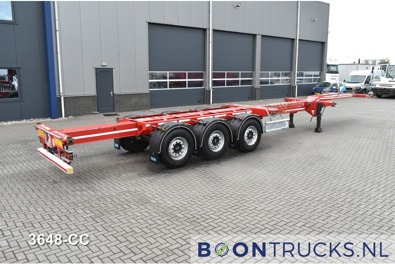 D-Tec FLEXITRAILER | 2x20-30-40-45ft HC * 2x LIFT AXLE * 2x EXTENDABLE * DISC BRAKES * MOT 05-2026 - Transporter kontejnera/ Poluprikolica s izmjenjivim sanducima: slika D-Tec FLEXITRAILER | 2x20-30-40-45ft HC * 2x LIFT AXLE * 2x EXTENDABLE * DISC BRAKES * MOT 05-2026 - Transporter kontejnera/ Poluprikolica s izmjenjivim sanducima D-Tec FLEXITRAILER | 2x20-30-40-45ft HC * 2x LIFT AXLE * 2x EXTENDABLE * DISC BRAKES * MOT 05-2026 - Transporter kontejnera/ Poluprikolica s izmjenjivim sanducima: slika D-Tec FLEXITRAILER | 2x20-30-40-45ft HC * 2x LIFT AXLE * 2x EXTENDABLE * DISC BRAKES * MOT 05-2026 - Transporter kontejnera/ Poluprikolica s izmjenjivim sanducima