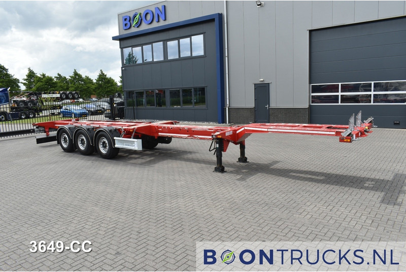 D-Tec FLEXITRAILER | 2x20-30-40-45ft HC * 2x LIFT AXLE * 2x EXTENDABLE * DISC BRAKES - Transporter kontejnera/ Poluprikolica s izmjenjivim sanducima: slika D-Tec FLEXITRAILER | 2x20-30-40-45ft HC * 2x LIFT AXLE * 2x EXTENDABLE * DISC BRAKES - Transporter kontejnera/ Poluprikolica s izmjenjivim sanducima D-Tec FLEXITRAILER | 2x20-30-40-45ft HC * 2x LIFT AXLE * 2x EXTENDABLE * DISC BRAKES - Transporter kontejnera/ Poluprikolica s izmjenjivim sanducima: slika D-Tec FLEXITRAILER | 2x20-30-40-45ft HC * 2x LIFT AXLE * 2x EXTENDABLE * DISC BRAKES - Transporter kontejnera/ Poluprikolica s izmjenjivim sanducima