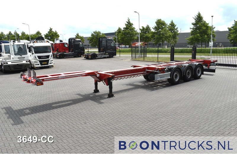 D-Tec FLEXITRAILER | 2x20-30-40-45ft HC * 2x LIFT AXLE * 2x EXTENDABLE * DISC BRAKES - Transporter kontejnera/ Poluprikolica s izmjenjivim sanducima: slika D-Tec FLEXITRAILER | 2x20-30-40-45ft HC * 2x LIFT AXLE * 2x EXTENDABLE * DISC BRAKES - Transporter kontejnera/ Poluprikolica s izmjenjivim sanducima D-Tec FLEXITRAILER | 2x20-30-40-45ft HC * 2x LIFT AXLE * 2x EXTENDABLE * DISC BRAKES - Transporter kontejnera/ Poluprikolica s izmjenjivim sanducima: slika D-Tec FLEXITRAILER | 2x20-30-40-45ft HC * 2x LIFT AXLE * 2x EXTENDABLE * DISC BRAKES - Transporter kontejnera/ Poluprikolica s izmjenjivim sanducima