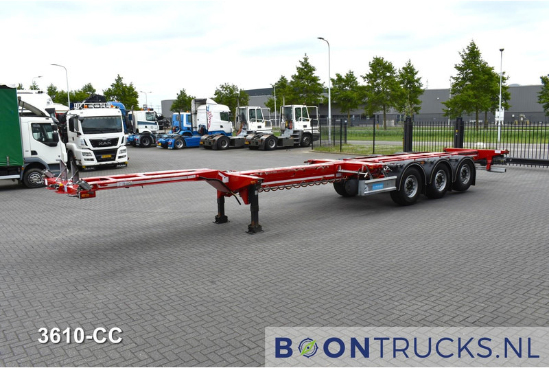 D-Tec FLEXITRAILER | 2x20-30-40-45ft HC * 2x LIFT AXLE * 2x EXTENDABLE * DISC BRAKES - Transporter kontejnera/ Poluprikolica s izmjenjivim sanducima: slika D-Tec FLEXITRAILER | 2x20-30-40-45ft HC * 2x LIFT AXLE * 2x EXTENDABLE * DISC BRAKES - Transporter kontejnera/ Poluprikolica s izmjenjivim sanducima D-Tec FLEXITRAILER | 2x20-30-40-45ft HC * 2x LIFT AXLE * 2x EXTENDABLE * DISC BRAKES - Transporter kontejnera/ Poluprikolica s izmjenjivim sanducima: slika D-Tec FLEXITRAILER | 2x20-30-40-45ft HC * 2x LIFT AXLE * 2x EXTENDABLE * DISC BRAKES - Transporter kontejnera/ Poluprikolica s izmjenjivim sanducima