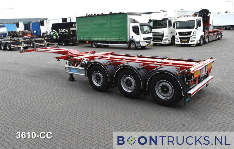D-Tec FLEXITRAILER | 2x20-30-40-45ft HC * 2x LIFT AXLE * 2x EXTENDABLE * DISC BRAKES - Transporter kontejnera/ Poluprikolica s izmjenjivim sanducima: slika D-Tec FLEXITRAILER | 2x20-30-40-45ft HC * 2x LIFT AXLE * 2x EXTENDABLE * DISC BRAKES - Transporter kontejnera/ Poluprikolica s izmjenjivim sanducima D-Tec FLEXITRAILER | 2x20-30-40-45ft HC * 2x LIFT AXLE * 2x EXTENDABLE * DISC BRAKES - Transporter kontejnera/ Poluprikolica s izmjenjivim sanducima: slika D-Tec FLEXITRAILER | 2x20-30-40-45ft HC * 2x LIFT AXLE * 2x EXTENDABLE * DISC BRAKES - Transporter kontejnera/ Poluprikolica s izmjenjivim sanducima