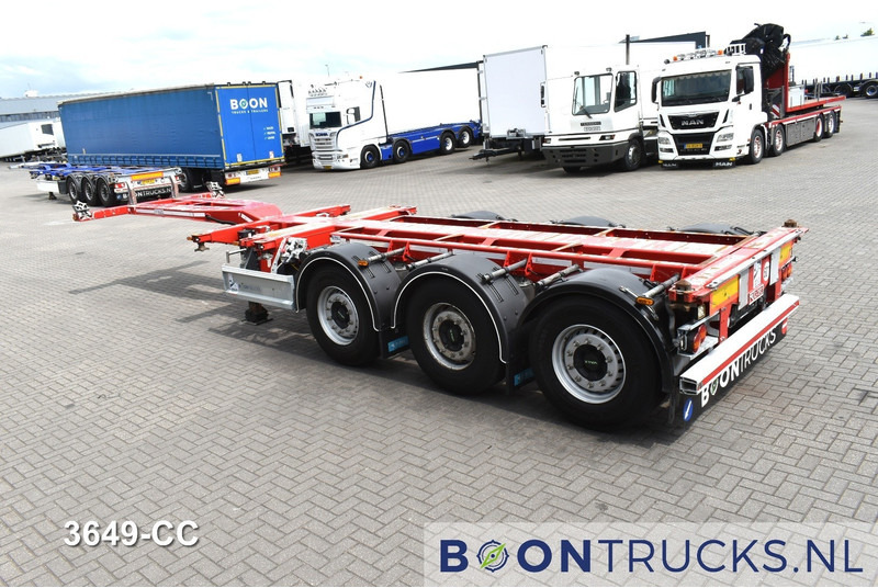 D-Tec FLEXITRAILER | 2x20-30-40-45ft HC * 2x LIFT AXLE * 2x EXTENDABLE * DISC BRAKES - Transporter kontejnera/ Poluprikolica s izmjenjivim sanducima: slika D-Tec FLEXITRAILER | 2x20-30-40-45ft HC * 2x LIFT AXLE * 2x EXTENDABLE * DISC BRAKES - Transporter kontejnera/ Poluprikolica s izmjenjivim sanducima D-Tec FLEXITRAILER | 2x20-30-40-45ft HC * 2x LIFT AXLE * 2x EXTENDABLE * DISC BRAKES - Transporter kontejnera/ Poluprikolica s izmjenjivim sanducima: slika D-Tec FLEXITRAILER | 2x20-30-40-45ft HC * 2x LIFT AXLE * 2x EXTENDABLE * DISC BRAKES - Transporter kontejnera/ Poluprikolica s izmjenjivim sanducima