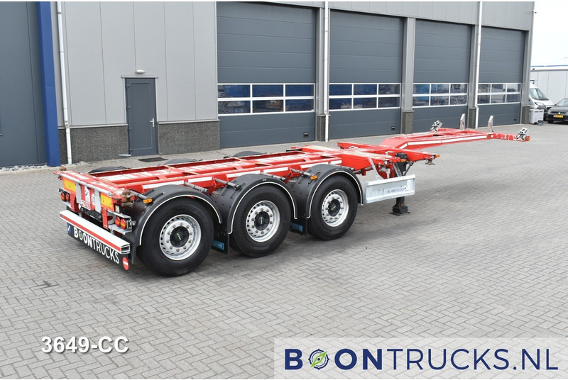D-Tec FLEXITRAILER | 2x20-30-40-45ft HC * 2x LIFT AXLE * 2x EXTENDABLE * DISC BRAKES - Transporter kontejnera/ Poluprikolica s izmjenjivim sanducima: slika D-Tec FLEXITRAILER | 2x20-30-40-45ft HC * 2x LIFT AXLE * 2x EXTENDABLE * DISC BRAKES - Transporter kontejnera/ Poluprikolica s izmjenjivim sanducima D-Tec FLEXITRAILER | 2x20-30-40-45ft HC * 2x LIFT AXLE * 2x EXTENDABLE * DISC BRAKES - Transporter kontejnera/ Poluprikolica s izmjenjivim sanducima: slika D-Tec FLEXITRAILER | 2x20-30-40-45ft HC * 2x LIFT AXLE * 2x EXTENDABLE * DISC BRAKES - Transporter kontejnera/ Poluprikolica s izmjenjivim sanducima