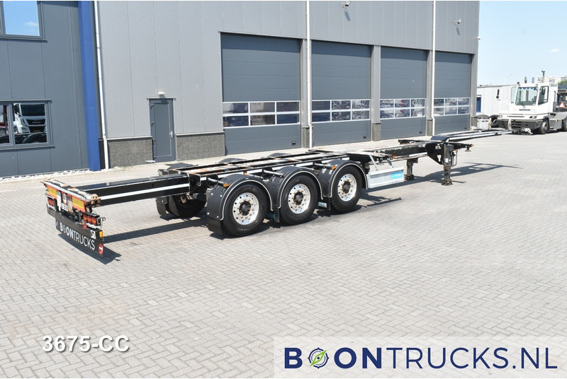 D-Tec FLEXITRAILER | 2x20-30-40-45ft HC * BPW / DISC * ALCOA * 3x EXTENDABLE - Transporter kontejnera/ Poluprikolica s izmjenjivim sanducima: slika D-Tec FLEXITRAILER | 2x20-30-40-45ft HC * BPW / DISC * ALCOA * 3x EXTENDABLE - Transporter kontejnera/ Poluprikolica s izmjenjivim sanducima D-Tec FLEXITRAILER | 2x20-30-40-45ft HC * BPW / DISC * ALCOA * 3x EXTENDABLE - Transporter kontejnera/ Poluprikolica s izmjenjivim sanducima: slika D-Tec FLEXITRAILER | 2x20-30-40-45ft HC * BPW / DISC * ALCOA * 3x EXTENDABLE - Transporter kontejnera/ Poluprikolica s izmjenjivim sanducima