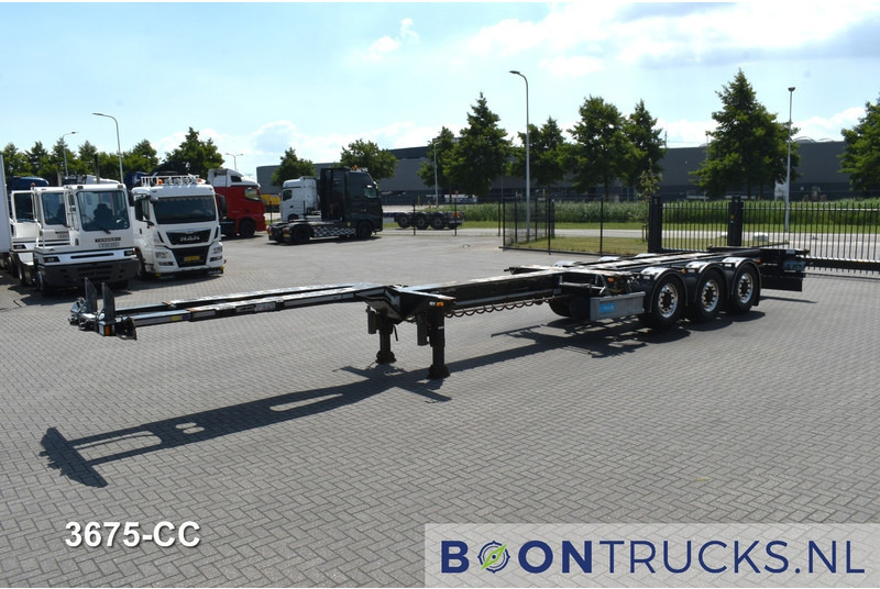 D-Tec FLEXITRAILER | 2x20-30-40-45ft HC * BPW / DISC * ALCOA * 3x EXTENDABLE - Transporter kontejnera/ Poluprikolica s izmjenjivim sanducima: slika D-Tec FLEXITRAILER | 2x20-30-40-45ft HC * BPW / DISC * ALCOA * 3x EXTENDABLE - Transporter kontejnera/ Poluprikolica s izmjenjivim sanducima D-Tec FLEXITRAILER | 2x20-30-40-45ft HC * BPW / DISC * ALCOA * 3x EXTENDABLE - Transporter kontejnera/ Poluprikolica s izmjenjivim sanducima: slika D-Tec FLEXITRAILER | 2x20-30-40-45ft HC * BPW / DISC * ALCOA * 3x EXTENDABLE - Transporter kontejnera/ Poluprikolica s izmjenjivim sanducima