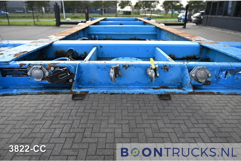 Transporter kontejnera/ Poluprikolica s izmjenjivim sanducima KOHLER CS 20/2 CHASSIS | 20ft * STEEL SUSPENSION * BPW / DRUM * 9x AVAILABLE: slika Transporter kontejnera/ Poluprikolica s izmjenjivim sanducima KOHLER CS 20/2 CHASSIS | 20ft * STEEL SUSPENSION * BPW / DRUM * 9x AVAILABLE Transporter kontejnera/ Poluprikolica s izmjenjivim sanducima KOHLER CS 20/2 CHASSIS | 20ft * STEEL SUSPENSION * BPW / DRUM * 9x AVAILABLE: slika Transporter kontejnera/ Poluprikolica s izmjenjivim sanducima KOHLER CS 20/2 CHASSIS | 20ft * STEEL SUSPENSION * BPW / DRUM * 9x AVAILABLE