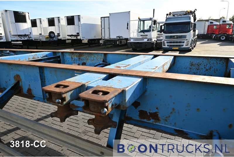 Transporter kontejnera/ Poluprikolica s izmjenjivim sanducima KOHLER CS 40/220/3 FIXED CHASSIS | 2x20-30-40ft * STEEL SUSPENSION * SAF / DRUM: slika Transporter kontejnera/ Poluprikolica s izmjenjivim sanducima KOHLER CS 40/220/3 FIXED CHASSIS | 2x20-30-40ft * STEEL SUSPENSION * SAF / DRUM