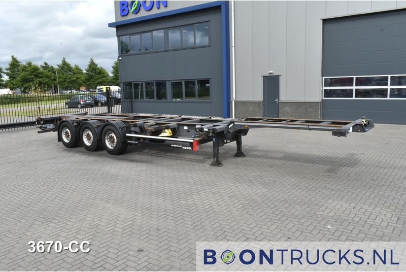 Kögel PORT 40 SIMPLEX 20 | 2x20-30-40ft HC * LIFT AXLE * SAF / DISC * EXTENDABLE REAR * MOT 02-2026 - Transporter kontejnera/ Poluprikolica s izmjenjivim sanducima: slika Kögel PORT 40 SIMPLEX 20 | 2x20-30-40ft HC * LIFT AXLE * SAF / DISC * EXTENDABLE REAR * MOT 02-2026 - Transporter kontejnera/ Poluprikolica s izmjenjivim sanducima Kögel PORT 40 SIMPLEX 20 | 2x20-30-40ft HC * LIFT AXLE * SAF / DISC * EXTENDABLE REAR * MOT 02-2026 - Transporter kontejnera/ Poluprikolica s izmjenjivim sanducima: slika Kögel PORT 40 SIMPLEX 20 | 2x20-30-40ft HC * LIFT AXLE * SAF / DISC * EXTENDABLE REAR * MOT 02-2026 - Transporter kontejnera/ Poluprikolica s izmjenjivim sanducima