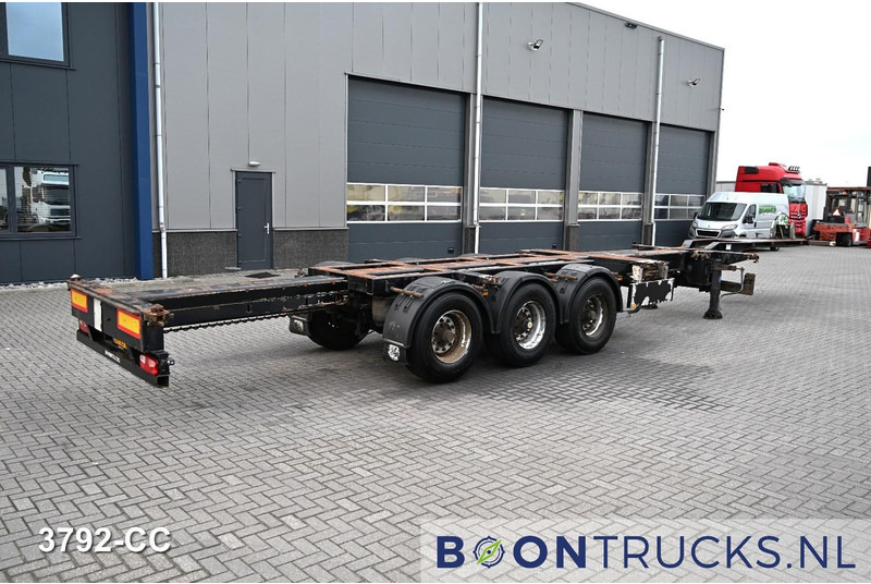 Pacton T3-010 2x20-30-40-45ft HC * 2x EXTENDABLE * 1x LIFT AXLE * NL TRAILER - Transporter kontejnera/ Poluprikolica s izmjenjivim sanducima: slika Pacton T3-010 2x20-30-40-45ft HC * 2x EXTENDABLE * 1x LIFT AXLE * NL TRAILER - Transporter kontejnera/ Poluprikolica s izmjenjivim sanducima Pacton T3-010 2x20-30-40-45ft HC * 2x EXTENDABLE * 1x LIFT AXLE * NL TRAILER - Transporter kontejnera/ Poluprikolica s izmjenjivim sanducima: slika Pacton T3-010 2x20-30-40-45ft HC * 2x EXTENDABLE * 1x LIFT AXLE * NL TRAILER - Transporter kontejnera/ Poluprikolica s izmjenjivim sanducima