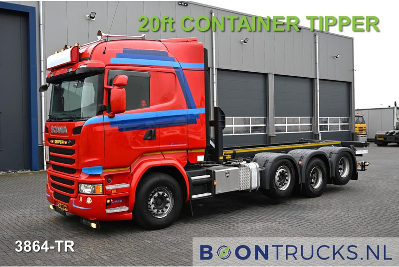 Scania R450 8x2 | EURO6 * CONTAINER TRANSPORT * 20ft TIPPING * NL TRUCK * APK 02-2026 - Transporter kontejnera/ Kamion s izmjenjivim sanducima: slika Scania R450 8x2 | EURO6 * CONTAINER TRANSPORT * 20ft TIPPING * NL TRUCK * APK 02-2026 - Transporter kontejnera/ Kamion s izmjenjivim sanducima Scania R450 8x2 | EURO6 * CONTAINER TRANSPORT * 20ft TIPPING * NL TRUCK * APK 02-2026 - Transporter kontejnera/ Kamion s izmjenjivim sanducima: slika Scania R450 8x2 | EURO6 * CONTAINER TRANSPORT * 20ft TIPPING * NL TRUCK * APK 02-2026 - Transporter kontejnera/ Kamion s izmjenjivim sanducima