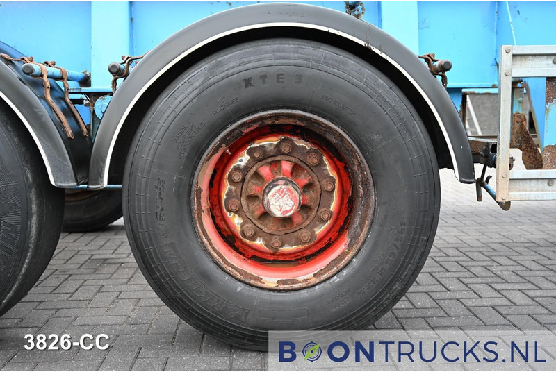 Transporter kontejnera/ Poluprikolica s izmjenjivim sanducima Schweriner Nutzfahrzeuge CS 20 CHASSIS | 20ft * STEEL SUSPENSION * BPW / DRUM * 9x AVAILABLE: slika Transporter kontejnera/ Poluprikolica s izmjenjivim sanducima Schweriner Nutzfahrzeuge CS 20 CHASSIS | 20ft * STEEL SUSPENSION * BPW / DRUM * 9x AVAILABLE