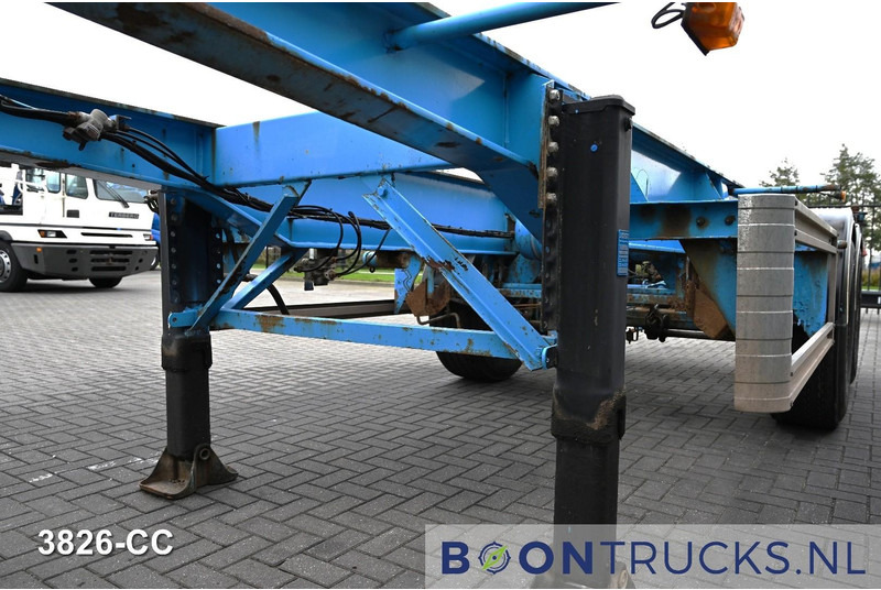 Transporter kontejnera/ Poluprikolica s izmjenjivim sanducima Schweriner Nutzfahrzeuge CS 20 CHASSIS | 20ft * STEEL SUSPENSION * BPW / DRUM * 9x AVAILABLE: slika Transporter kontejnera/ Poluprikolica s izmjenjivim sanducima Schweriner Nutzfahrzeuge CS 20 CHASSIS | 20ft * STEEL SUSPENSION * BPW / DRUM * 9x AVAILABLE