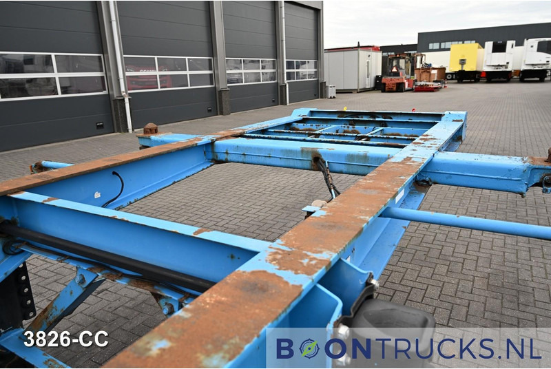 Transporter kontejnera/ Poluprikolica s izmjenjivim sanducima Schweriner Nutzfahrzeuge CS 20 CHASSIS | 20ft * STEEL SUSPENSION * BPW / DRUM * 9x AVAILABLE: slika Transporter kontejnera/ Poluprikolica s izmjenjivim sanducima Schweriner Nutzfahrzeuge CS 20 CHASSIS | 20ft * STEEL SUSPENSION * BPW / DRUM * 9x AVAILABLE