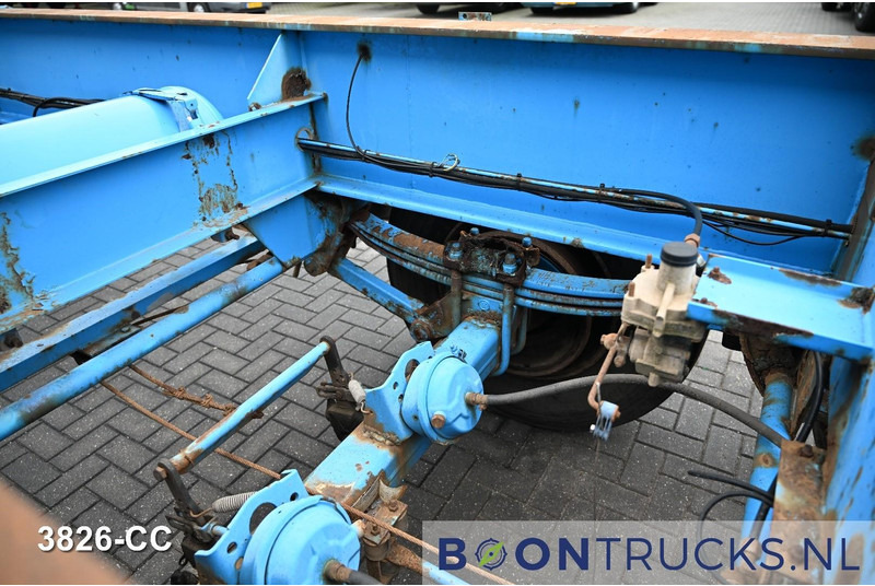 Transporter kontejnera/ Poluprikolica s izmjenjivim sanducima Schweriner Nutzfahrzeuge CS 20 CHASSIS | 20ft * STEEL SUSPENSION * BPW / DRUM * 9x AVAILABLE: slika Transporter kontejnera/ Poluprikolica s izmjenjivim sanducima Schweriner Nutzfahrzeuge CS 20 CHASSIS | 20ft * STEEL SUSPENSION * BPW / DRUM * 9x AVAILABLE
