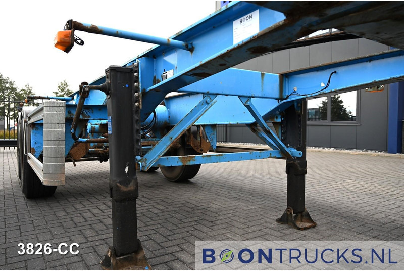 Transporter kontejnera/ Poluprikolica s izmjenjivim sanducima Schweriner Nutzfahrzeuge CS 20 CHASSIS | 20ft * STEEL SUSPENSION * BPW / DRUM * 9x AVAILABLE: slika Transporter kontejnera/ Poluprikolica s izmjenjivim sanducima Schweriner Nutzfahrzeuge CS 20 CHASSIS | 20ft * STEEL SUSPENSION * BPW / DRUM * 9x AVAILABLE