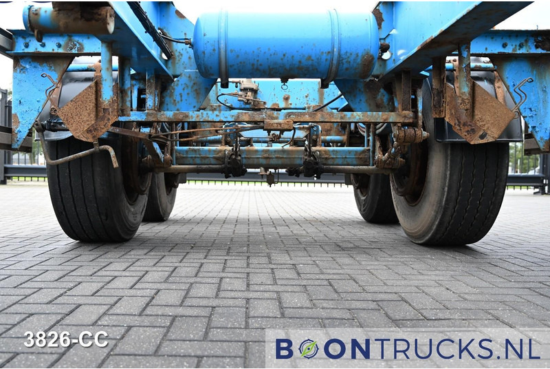 Transporter kontejnera/ Poluprikolica s izmjenjivim sanducima Schweriner Nutzfahrzeuge CS 20 CHASSIS | 20ft * STEEL SUSPENSION * BPW / DRUM * 9x AVAILABLE: slika Transporter kontejnera/ Poluprikolica s izmjenjivim sanducima Schweriner Nutzfahrzeuge CS 20 CHASSIS | 20ft * STEEL SUSPENSION * BPW / DRUM * 9x AVAILABLE