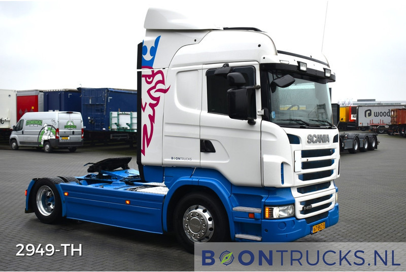 Scania R400 4x2 MEGA | EURO5 * LIFTING 5th WHEEL * FULL AIR * RETARDER * NL TRUCK - Tegljač: slika Scania R400 4x2 MEGA | EURO5 * LIFTING 5th WHEEL * FULL AIR * RETARDER * NL TRUCK - Tegljač Scania R400 4x2 MEGA | EURO5 * LIFTING 5th WHEEL * FULL AIR * RETARDER * NL TRUCK - Tegljač: slika Scania R400 4x2 MEGA | EURO5 * LIFTING 5th WHEEL * FULL AIR * RETARDER * NL TRUCK - Tegljač