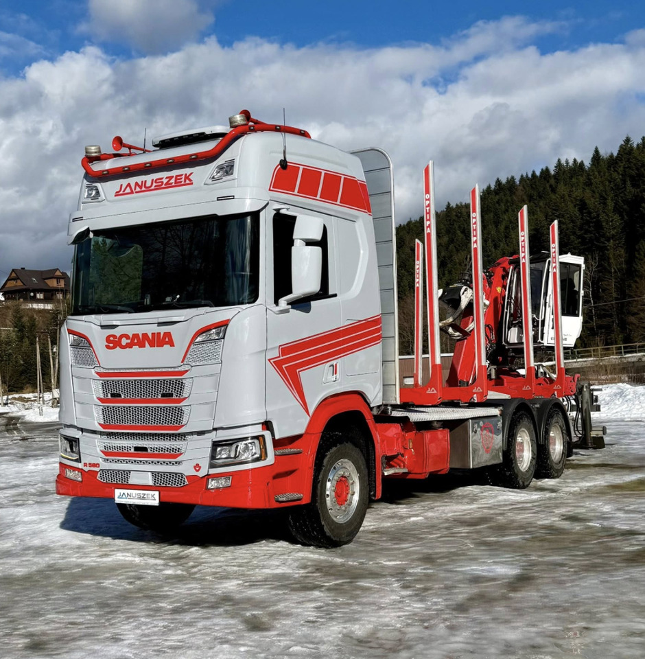 SCANIA R580 - Kamion šumar: slika SCANIA R580 - Kamion šumar SCANIA R580 - Kamion šumar: slika SCANIA R580 - Kamion šumar