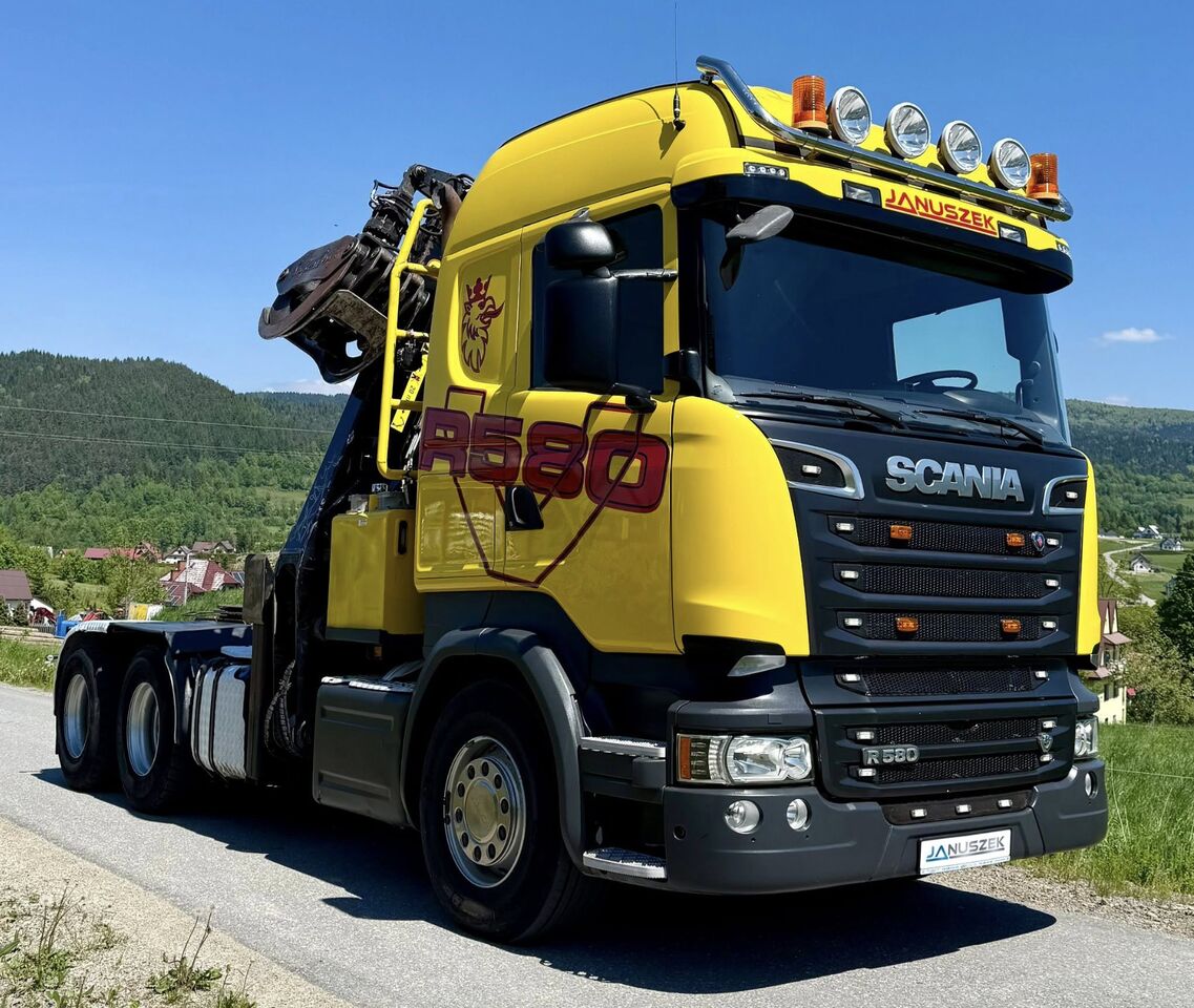 SCANIA R580 - Kamion šumar: slika SCANIA R580 - Kamion šumar SCANIA R580 - Kamion šumar: slika SCANIA R580 - Kamion šumar